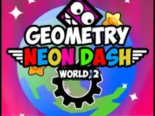 Geometrie Neon Dash World Two