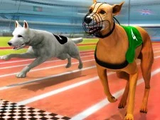 Echter Hunderennen-Simulator 3D